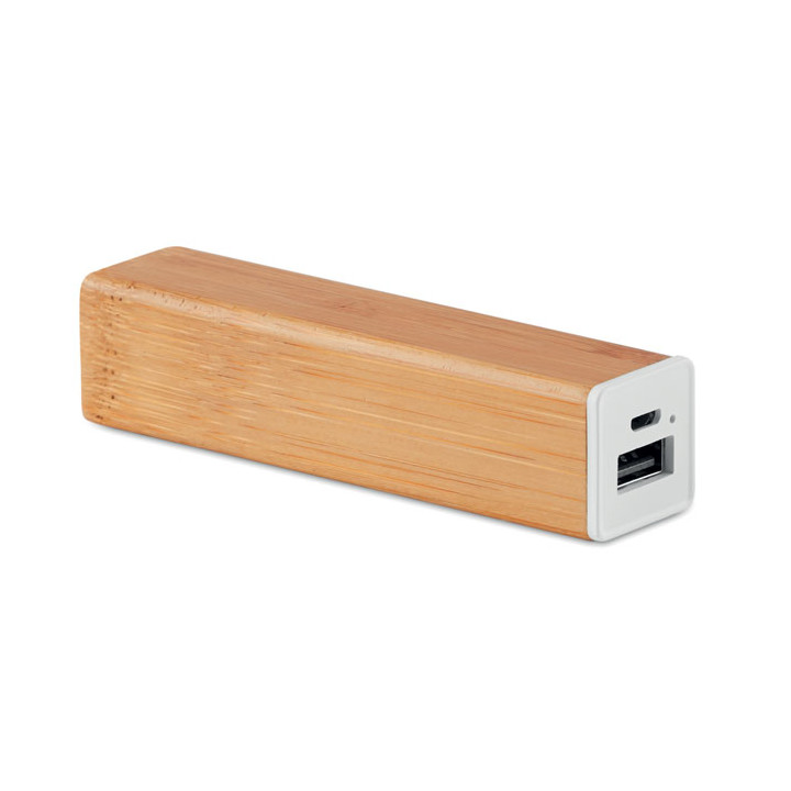 POWERBAM · Powerbank bambou 2200 mAh MO9673-40