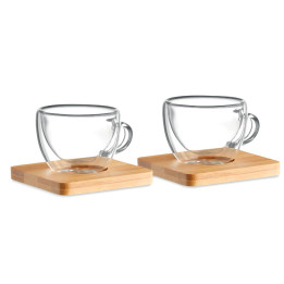 BELIZE · 2 verres expresso double paroi MO9709-22