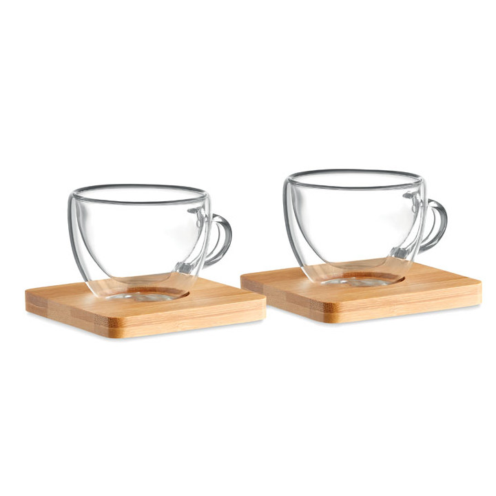 BELIZE · 2 verres expresso double paroi MO9709-22