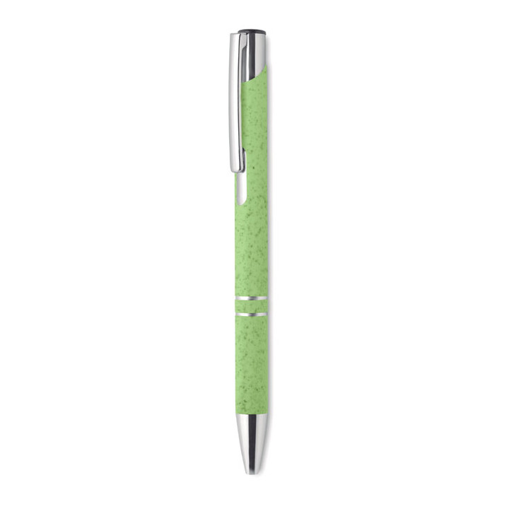 BERN PECAS · Stylo poussoir blé paille ABS MO9762-09