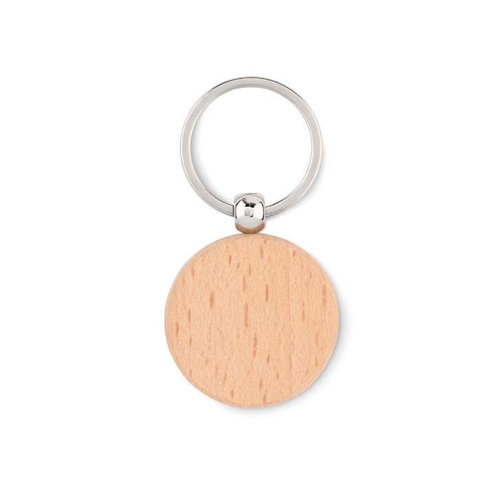 TOTY WOOD · Porte-clés rond en bois MO9773-40