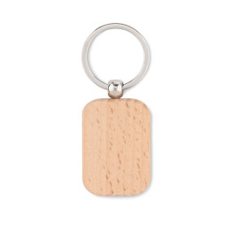 POTY WOOD · Porte-clés rectangulaire bois MO9774-40
