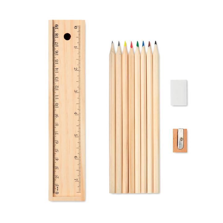 TODO SET · Set de 12 crayons en bois MO9836-40