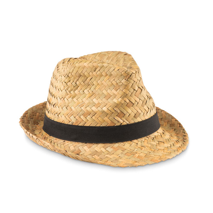 MONTEVIDEO · Chapeau en paille naturelle MO9844-03