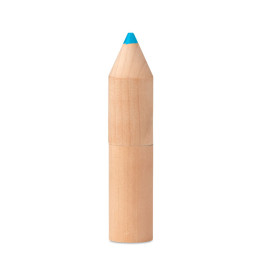 PETIT COLORET · 6 crayons dans un étui en bois MO9875-40