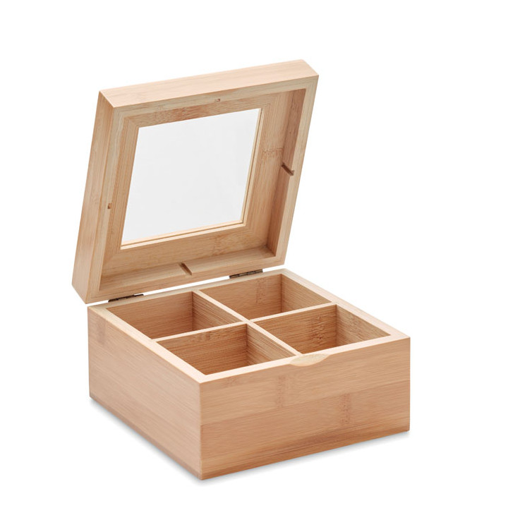 CAMPO TEA · Boîte à thé en bambou MO9950-40