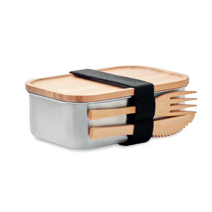 SAVANNA · Lunch box en acier inox. 600ml MO9967-40
