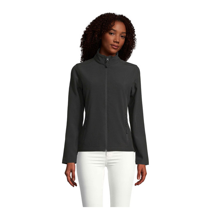 RACE WOMEN · RACE WOMEN ZIPPÉE SOFTSHELL S01194-BK-L