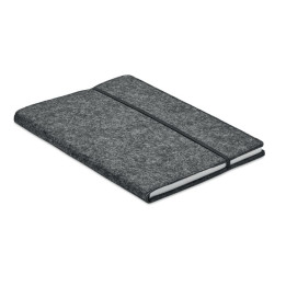 FELTBOOK · Carnet A5 en feutre RPET MO2093-15