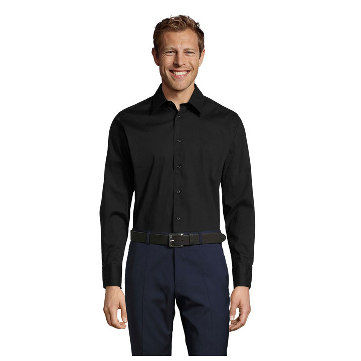 BRIGHTON · BRIGHTON CHEMISE HOMME S17000-BK-3XL