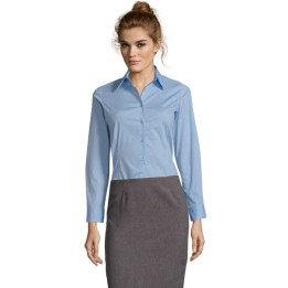 EDEN · EDEN CHEMISE FEMME STRETCH S17015-BF-3XL