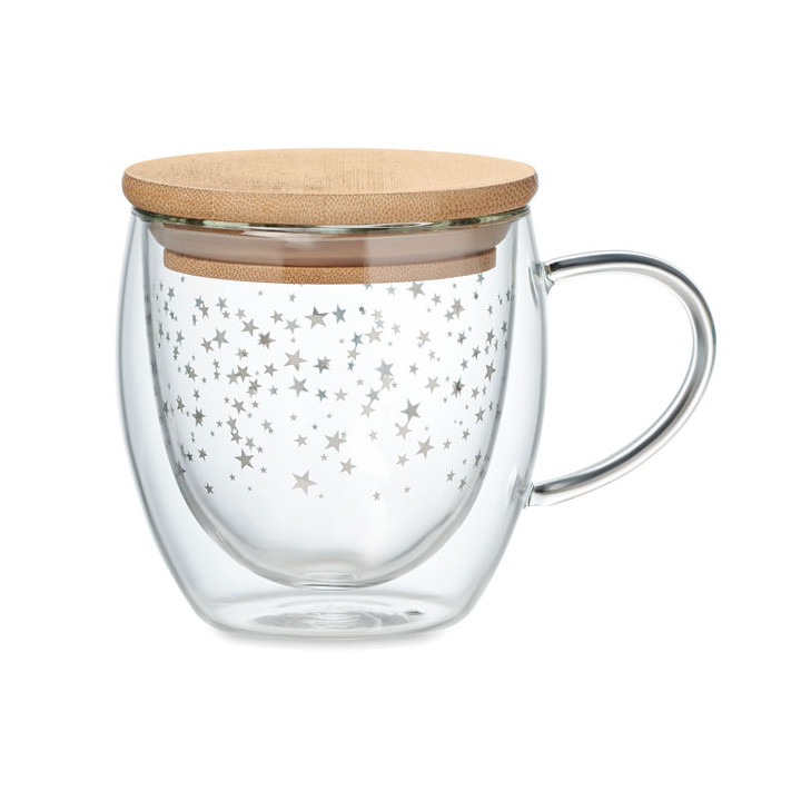 SION · Tasse double paroi en verre CX1523-22