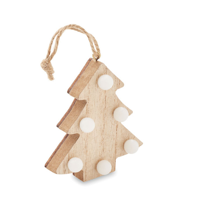 LULIE · Sapin en bois avec lumières CX1530-40