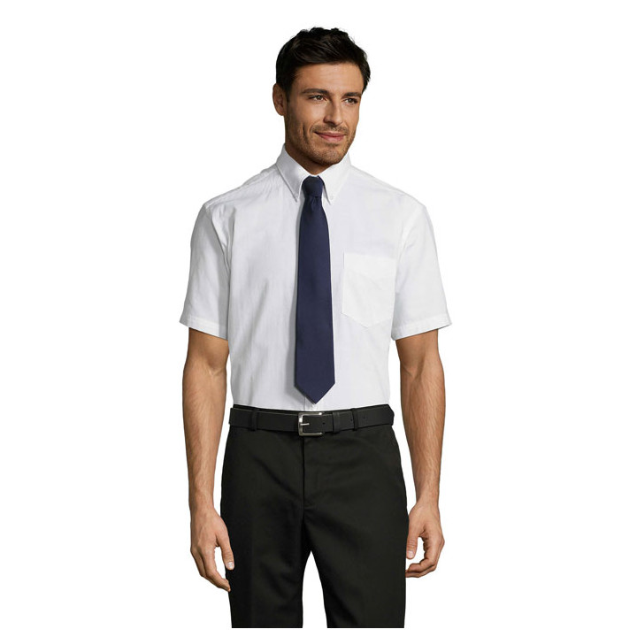 BRISBANE · BRISBANE CHEMISE OXFORD S16010-WH-3XL