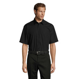 BRISTOL · BRISTOL CHEMISE POPELINE S16050-BK-3XL