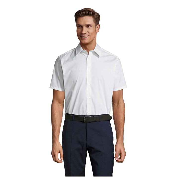 BROADWAY · BROADWAY CHEMISE HOMME S17030-WH-3XL