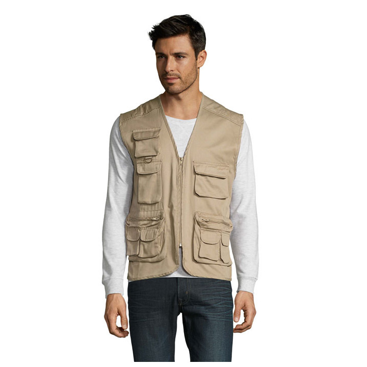 WILD · WILD GILET REPORTER POCHES S43630-RO-3XL