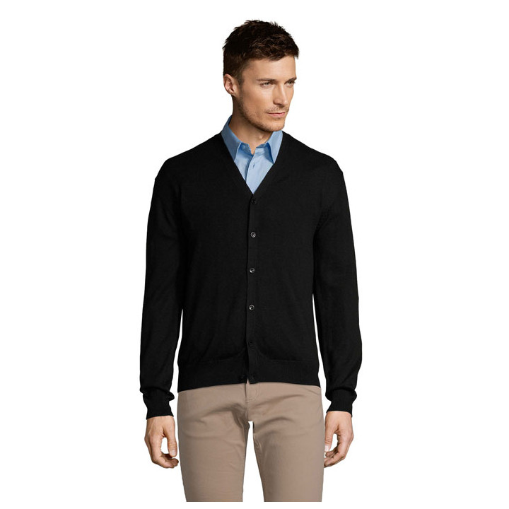 GOLDEN MEN · GOLDEN MEN GILET COL V S90011-BK-3XL