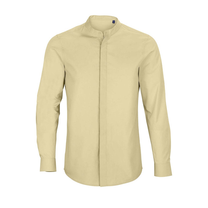 BART MEN · BART MEN CHEMISE COL MAO N03792-BE-3XL