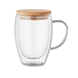 TIROL · Mug en verre double paroi 350ml MO2199-22