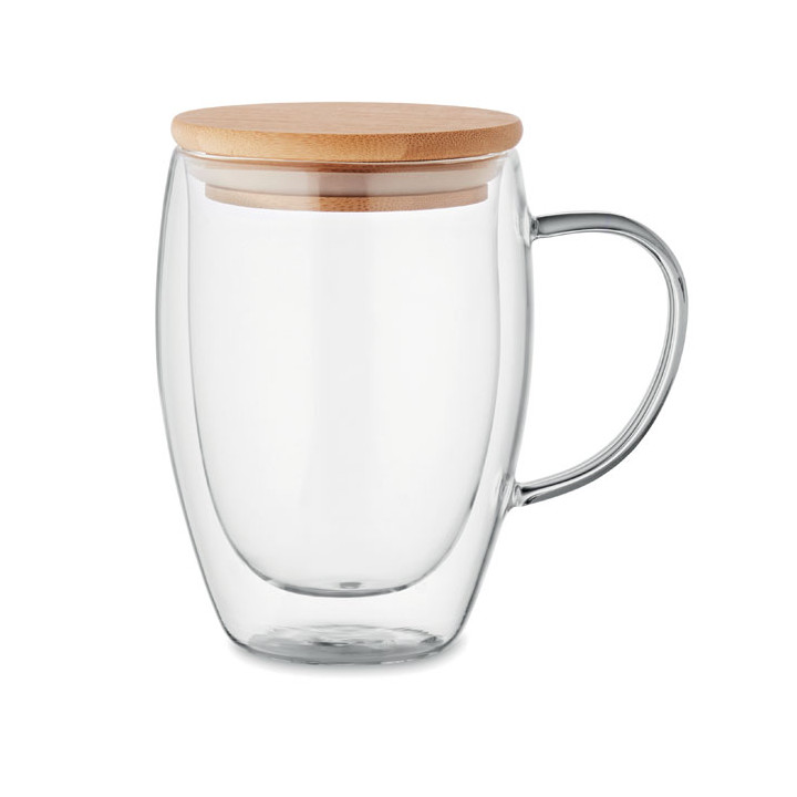 TIROL · Mug en verre double paroi 350ml MO2199-22