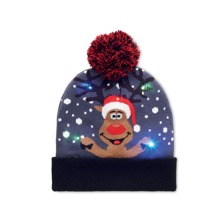 SHIMAS LIGHT · Bonnet de Noël tricoté avec LED CX1539-04