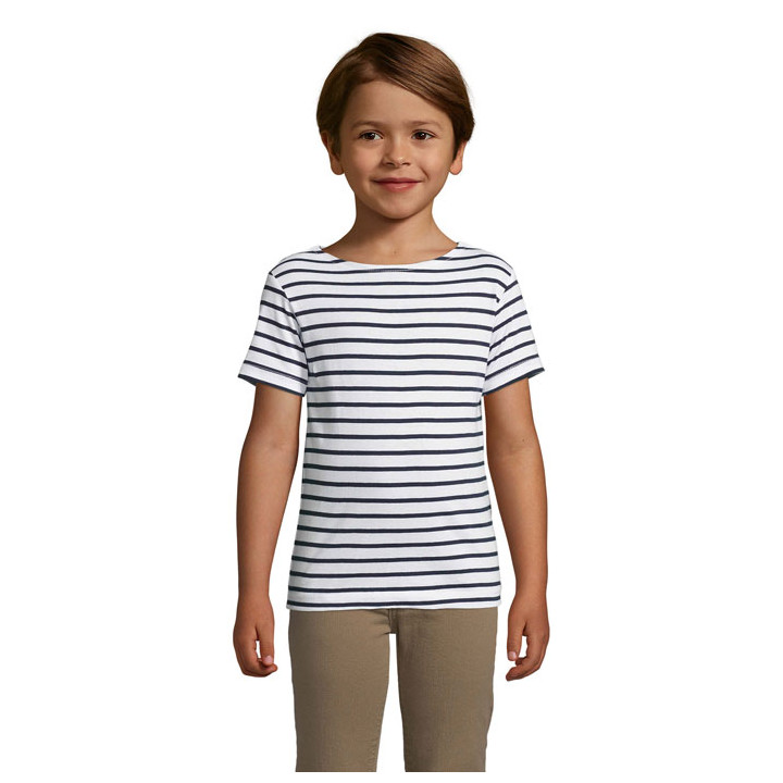 MILES KIDS · MILES KIDS T-SHIRT RAYÉ S01400-NW-3XL