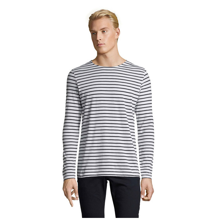 MARINE MEN · MARINE MEN T-SHIRT RAYE S01402-NW-3XL
