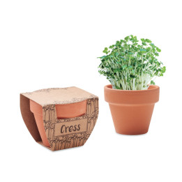 CRESS POT · Pot avec graines de cresson MO2219-40