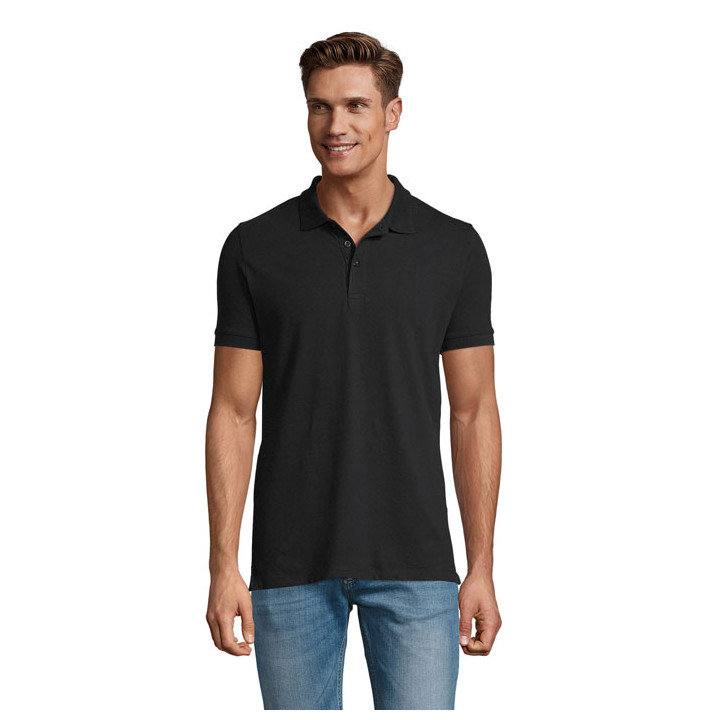 PHOENIX MEN · PHOENIX MEN POLO ÉLASTHANNE S01708-BK-3XL