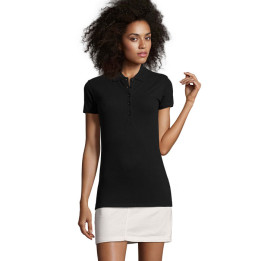 PHOENIX WOMEN · PHOENIX WOMEN POLO ÉLASTHAN S01709-BK-L