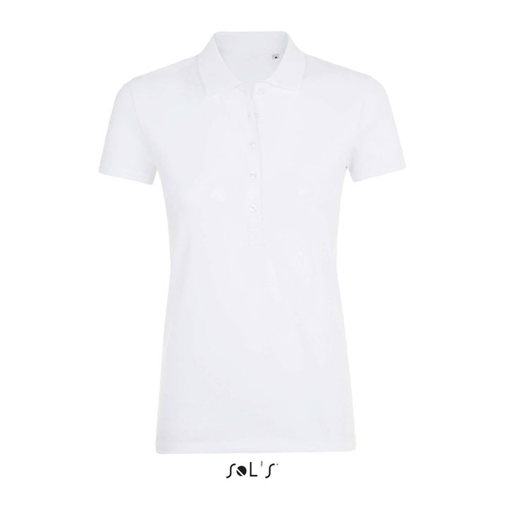 PHOENIX WOMEN · PHOENIX WOMEN POLO ÉLASTHAN S01709-WH-L