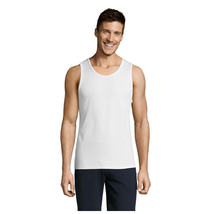 SPORTY TT MEN · SPORTY TT MEN DÉBARDEUR S02073-WH-3XL