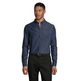 BARRY MEN · BARRY MEN CHEMISE EN DENIM S02100-EV-3XL