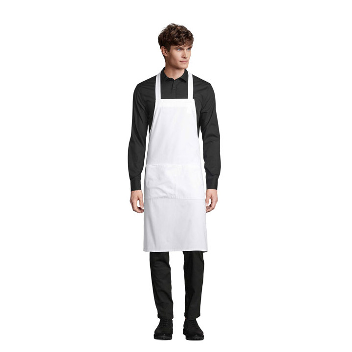GAMMA · GAMMA TABLIER AVEC POCHES S03569-WH-M