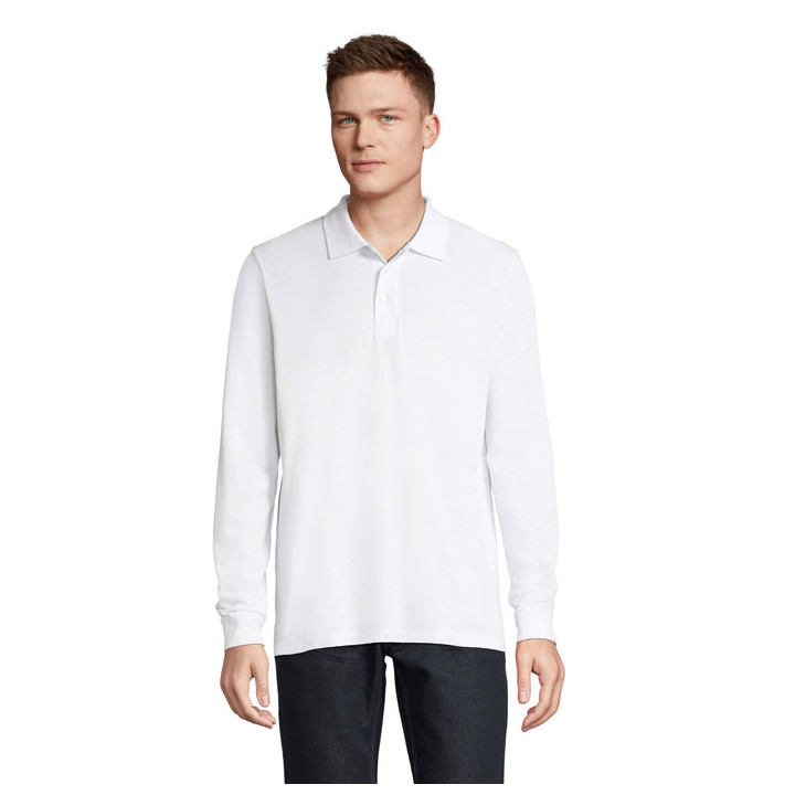 PRIME LSL · PRIME LSL POLO UNISEXE 200 S03983-WH-3XL