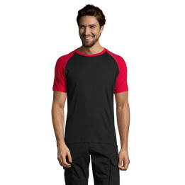 FUNKY · FUNKY T-SHIRT HOMME BICOLOR S11190-BD-3XL