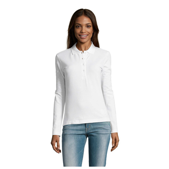 PODIUM · PODIUM POLO FEMME 210 S11317-WH-L