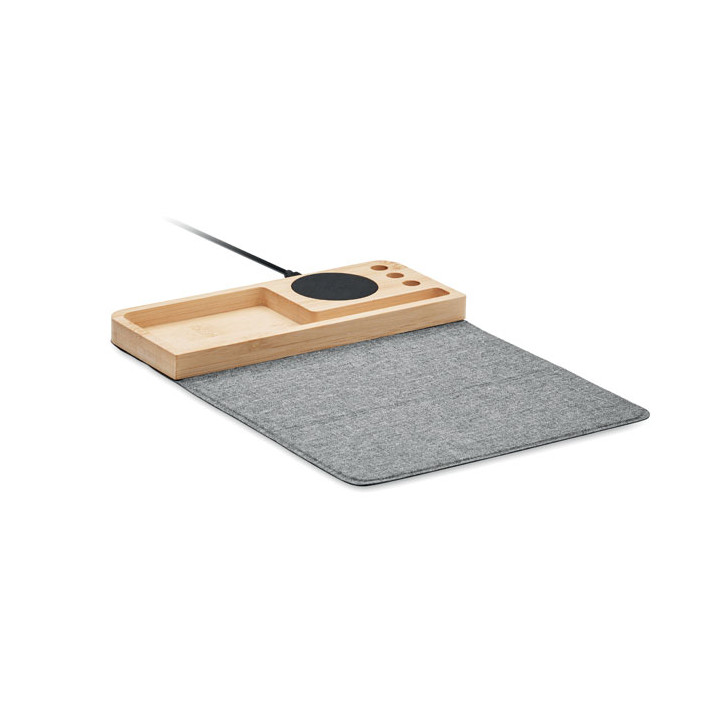 PANDU · Chargeur sans fil bambou 15W MO2281-40