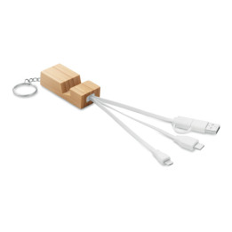 CLAUERC · Porte-clés support en bambou MO2295-40